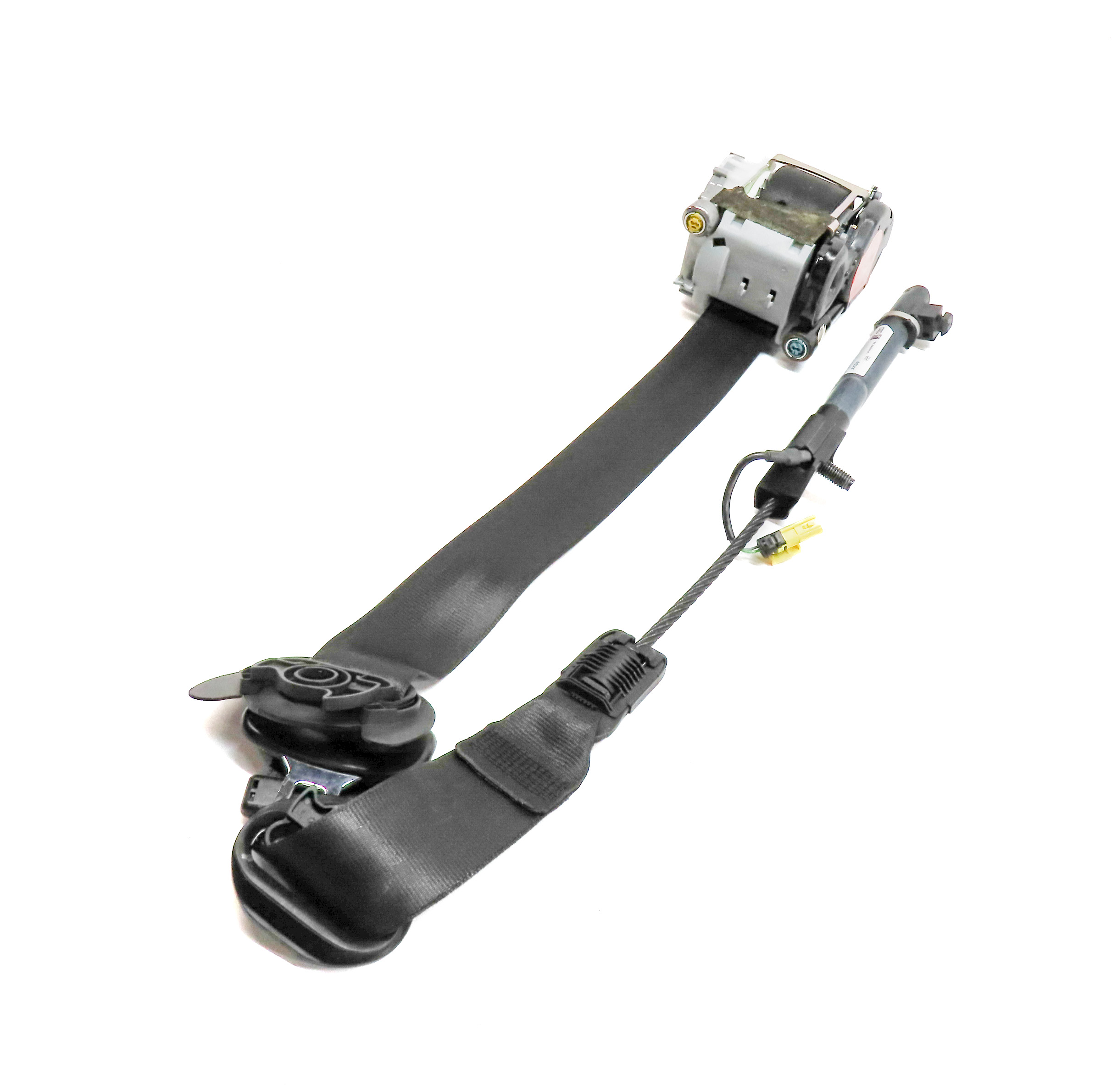 2015-2018 AUDI Q3 (8U) RIGHT FRONT PASSENGER SEAT SEATBELT RETRACTOR (Black) — exact item pictured